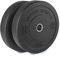 CAPITAL SPORTS Renit Hi Temp Bumper Plates 2X 20 kg Gummi-Gewichtscheibe mit Aluminiumkern Hantelscheiben Paar Langhantelscheiben-Gewichte (50,4 mm Aufnahmeöffnung, ideal für Weight-Drops/Abwürfe)
