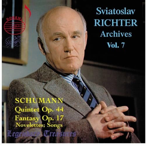 Sviatoslav Richter Archives, Vol. 7 - R. Schumann: Piano Quintet; Fantasie in C; Novelettes; Song, Opp. 17;21:1,2;24:9;44 / C. Schumann: Song, Op. 12:2