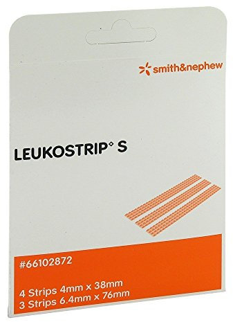 Leukostrip S Wundnahtstreifen 2 Blatt a 3/4 Str.