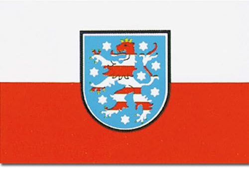 Mil-Tec Flagge-16720160 Bl Thüringen One Size
