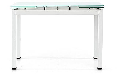 Fashion Commerce Mesa FC608, metal, blanca, 110 x 70 x 76 cm
