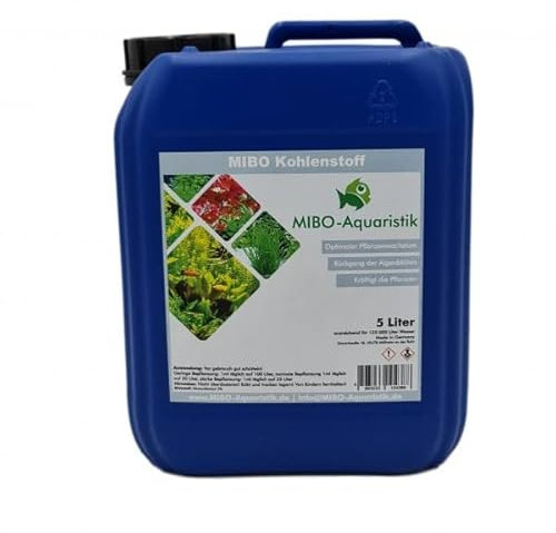 MIBO Kohlenstoffdünger 5000 ml Kanister ausreichend für 125.000 L Wasser! Jetzt NEU! Pflanzendünger Aquarium