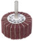wolfcraft Vlies-Mop I 2032000 I Ø 50 mm I Körnung 150 I Fächerschleifer für Holz, Blech, Farbe I Rundschaft