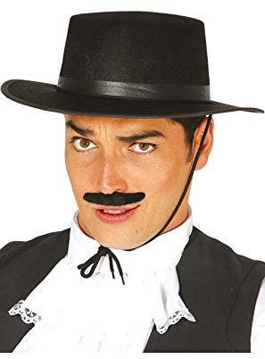 Fiestas Guirca, S.L. Alco Sombrero Fieltro CORDOBES Negro