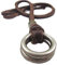Original Tribe Brown Leather und Legierungs-Anhänger Adiustable Halskette Herren Halskette Unisex Halskette Coole Halskette Pl233
