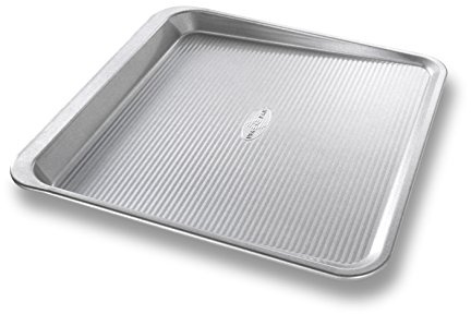 USA Pan Bakeware Easy Slide Non Stick Cookie Sheet Pan, Medium