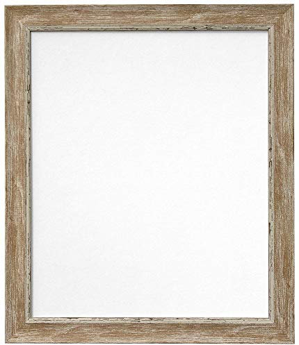 Frames by Post Porte Photo Nordique 30 x 40 cm avec Verre Vieilli, Bois Marron