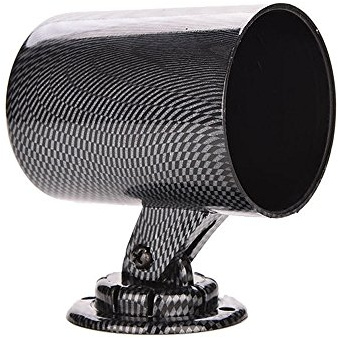 Mintice 2 52mm Universal Carbon Fiber Single Hole Dashboard Cup Holder Meter