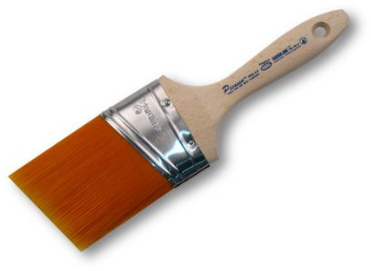 Proform Technologies PIC13-3.0 3-Inch Chisel Picasso Oval Angled Cut Paint Brush with Beaver Tail Handle