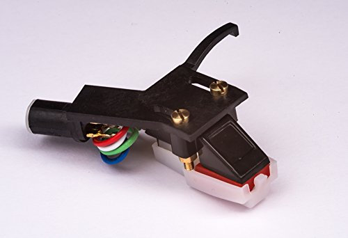 Cartucho azul y aguja de diamante con el montaje correcto para Sony PS FL1, PS LX2, PS LX3, PS LX4, PS LX5, PS T22, PS T33, PS X45, PS X500, PS X55, PS X600, Extractor de tocadiscos, aguja.