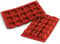 Molde Savarín de silicona Profesional Silikomart SF081 - Molde mediano, cuadrado de 300 x 175 mm