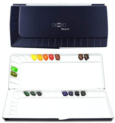 Martin Mijello MWP-3040 MWP-3040 argent 40 aquarelle Palette antitache