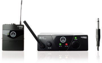 AKG WMS 40 PRO mini - guitarra,micrófono inalámbrico de alta definición-rendimiento de audio
