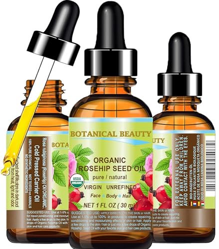 Huile de Rose Musquée BIO 100% pure. Visage, corps et cheveux - 30 ml.