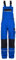 TMG® | Lange Arbeitslatzhose Herren, Blaue Latzhose mit Kniepolstertaschen aus Cordura, viel Stauraum, robust | 54