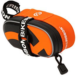 Bike Ribbon Satteltasche SiO2 Bag Small, Orange, 14 x 6 x 2.2 cm, 0.4 Liter