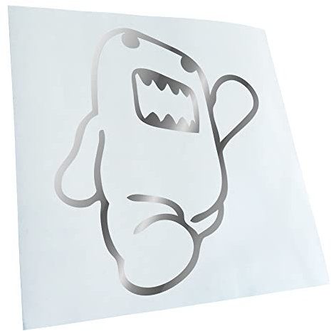 Autoaufkleber - Domo Kun laufend Aufkleber für Auto, Laptop, Fahrrad, LKW, Motorrad mehrfarbig JDM Decal Racing