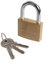 Silverline MSS04 Cadenas en laiton 50 mm