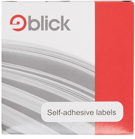 Blick Labels, Green, Self Adhesive Stickers Warehouse Pack, Coloured Dot, Circles, 19mm, 1280 Labels, Home, Office, Family, School, Holiday Calendar Organising, Planner, Rewards Chart, Colour Coding