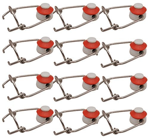 VinClasse Ceramic Stoppers for Swing Top Bottles - Pack of 12
