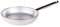 Ollas Agnelli Pan radiante de aluminio, 5 mm de espesor, con mango tubular de acero inoxidable, plata, 28 cm