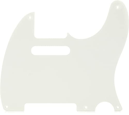 Fender Pure Vintage '52/'58 Telecaster Electric Guitar Pickguard, 1-Ply, Eggshell