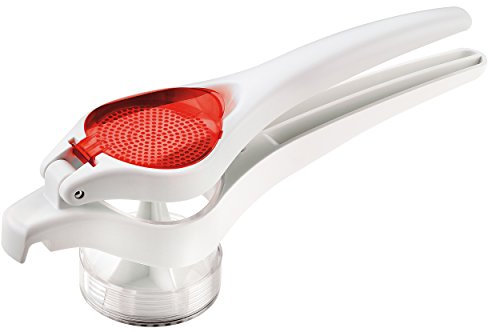 Moha Gemüsepresse-Set Easy Press in weiß/rot, Kunststoff, 9.5 x 35 x 12.5 cm, 3-Einheiten