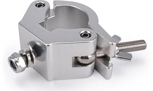 Riggatec Halbschelle Schwer Silber bis 750kg (48-51 mm) Edelstahl Rostfrei