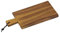 Kesper 20190 Schneidebrett, 29 x 14 x 1,5 cm, Dunkles Akazienholz