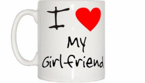 I Love Heart My Girlfriend Mug