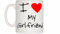 I Love Heart My Girlfriend Mug