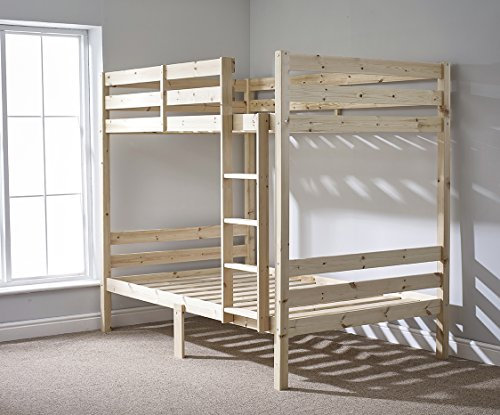 STRICTLY BEDS&BUNKSEverest Classic Bunk Bed, 4ft 6 Double
