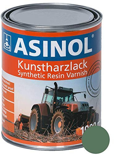 ASINOL AMAZONE GRÜN 1.000 ml Kunstharzlack Farbe Lack 1l Liter Dose