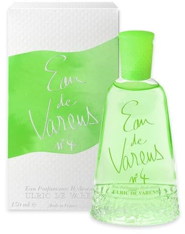 ULRIC DE VARENS - Eau de Varens N°4 - Avec Étui - Hespéridé, Fleuri - Parfum Femme & Homme - Eau Parfumante Hydratante - Made in France - 150 ml