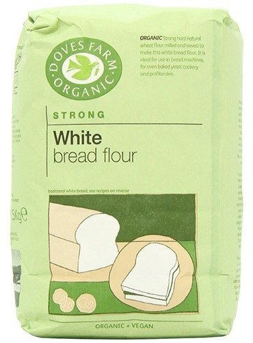 Doves Farm Org Strong White Bread Flour 1500g X 10 (Pack of 10)