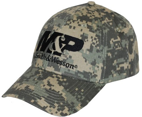 Smith & Wesson M&P Offiziell lizenzierte Herren Ripstop & Cotton Caps Adjustable Snapback oder Hook & Loop Baseball Cap, Digital Camouflage, Einheitsgröße