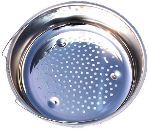 SEB Lot de 2 Paniers rigide inox 4,5 à 6 L (avec support supplémentaire non fourni)