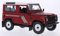 Land Rover Defender 90 Station Wagon, rot/weiss, RHD, Modellauto, Fertigmodell, UH 1:18
