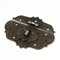 sourcing map HOLZKOFFER TRUHE Werkzeugkoffer 86 mm x 65 mm Verschluss-Überfalle und Riegel, bronzefarben de