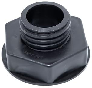 EZ-Pour Gas Can Cap Adapter - 63mm F Style Adapter to Affix New Spouts On Your Can - Update Your Jug!