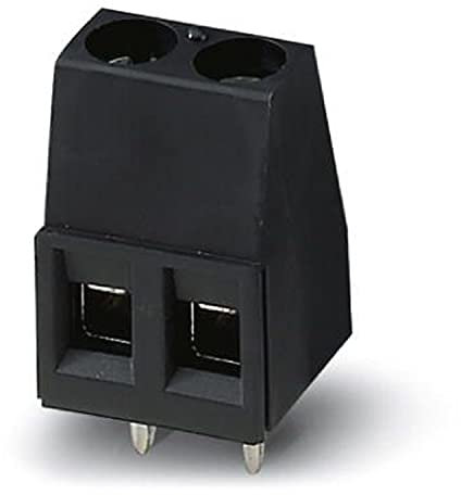 PHOENIX CONTACT MKDS 1,5/2 HT BK Leiterplattenklemme, 1.5mm² Nennquerschnitt, 2 Anzahl der Potenziale, MKDS 1.5/.-HT Artikelfamilie, 5mm Rastermaß, Schwarz, 50 Stück