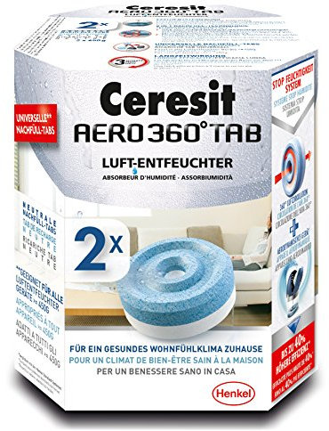 Henkel Ceresit Aero 452/078 - Pastiglie per deumidificatore dell'aria