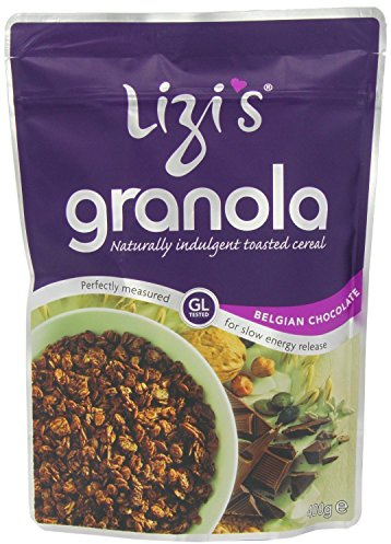 Lizi's Granola Belgian Chocolate Breakfast Cereal 400G (Pack of 8)
