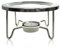 Finum TEA WARMER Réchaud rond pour théière en acier inoxydable - Chauffe-plat design pour TEA CONTROL et autres théières - Chauffe-théière avec bougie - Support réchaud pour théière