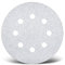 MENZER White Klett-Schleifscheiben, 125 mm, 8-Loch, f. Exzenterschleifer, Normalkorund (50 Stk.) K150