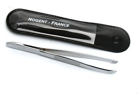 Beautélive Pince à épiler, mors biseautés Pince à épiler, mors biseautés