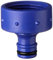 TATAY Nez de Robinet Femelle 1 Top Line, Connecteur Universel pour Tuyau d'Arrosage, Protection solaire, Installation facile, Bleu