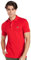 Lacoste Herren Polo-Shirt Kurzarm PH4012, Männer Polo-Hemd,2 Knopf,Slim Fit,Rot,4