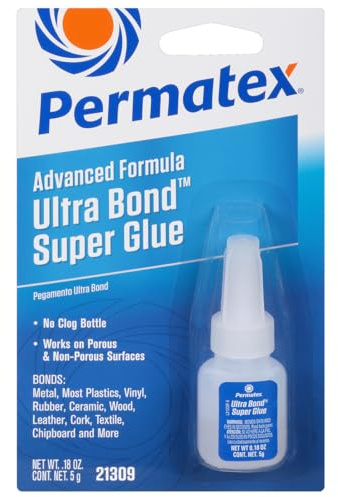 Permatex 21309 Ultra Bond Super Glue, 5 g