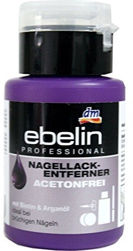 ebelin Professional Nail Polish Remover Acetone Libero (125ml Dose)